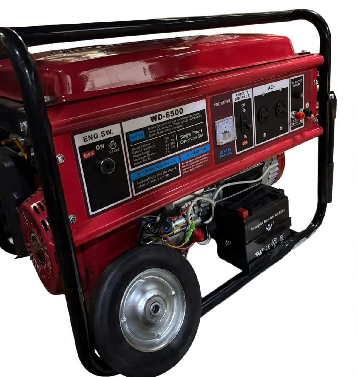 6.5kW Petrol Generator – WD-6500 Electric Start